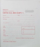 Official receipt